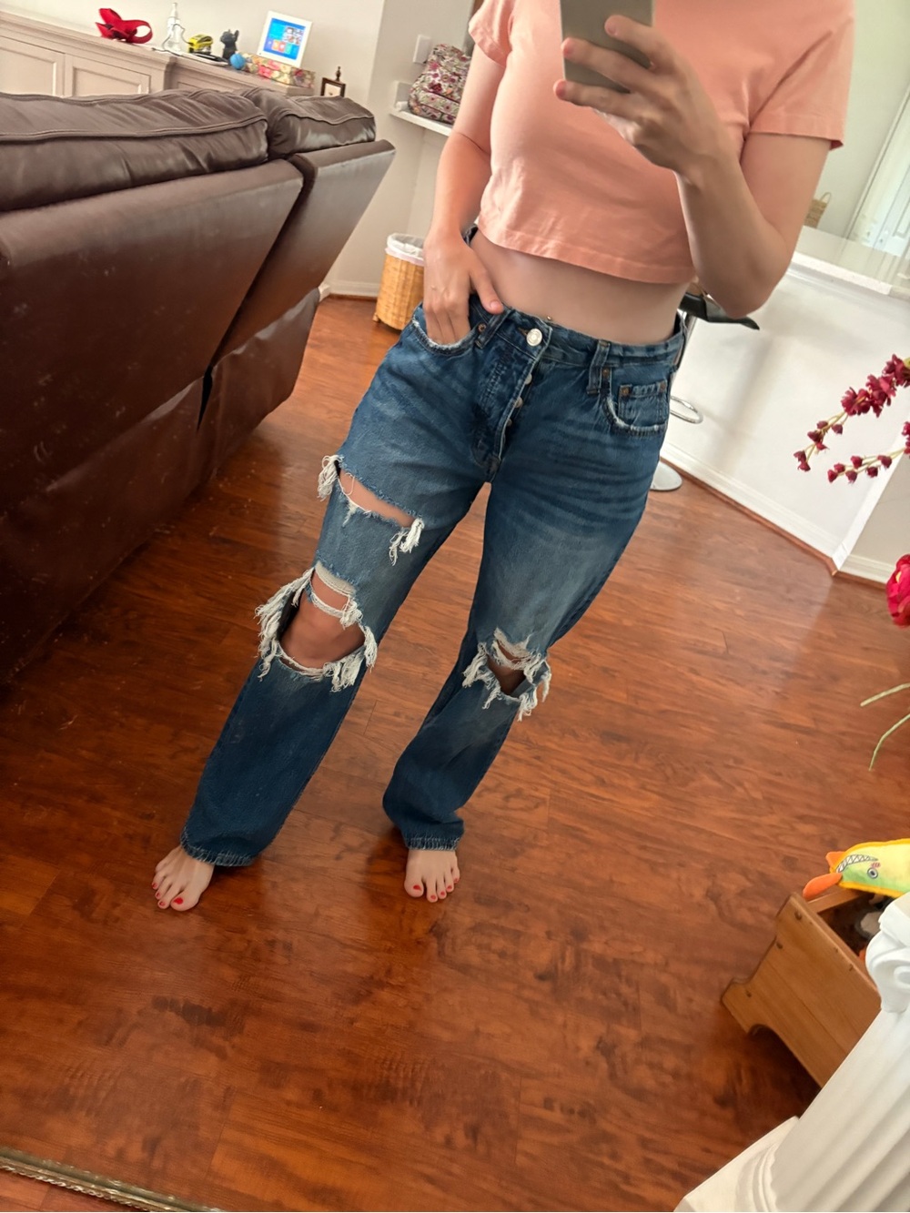 Aeropostale 90’s baggy jeans - Picture 2 of 6